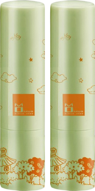 MOMUS 美白潤唇修護素+Plus 滋潤舒緩修護 改善唇部乾粗糙, 白柚, 3.5g, 2支