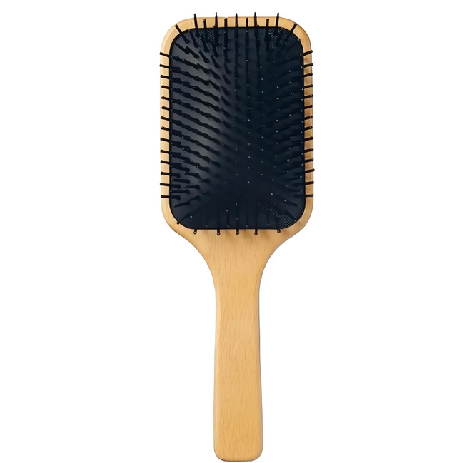 MUJI 無印良品 山毛櫸頭皮按摩梳 23.5cm, 山毛櫸木, 1支