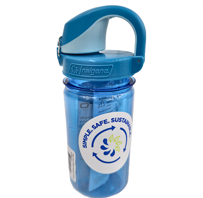nalgene Sustain系列 OTF運動型水壺, 藍色, 12oz, 1個