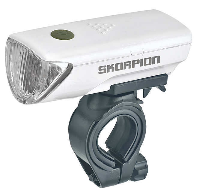 SKORPION 蠍牌 5LED白光造型車燈, 1個, 白色