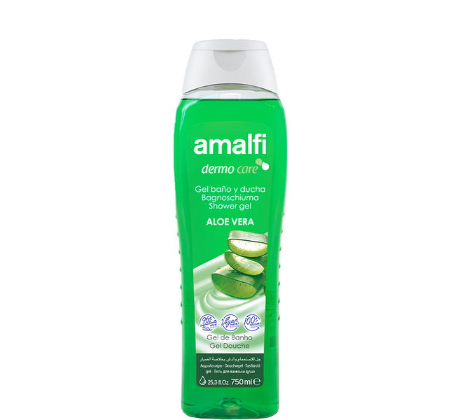 amalfi 蘆薈舒緩淨透白美肌沐浴露, 750ml, 1瓶