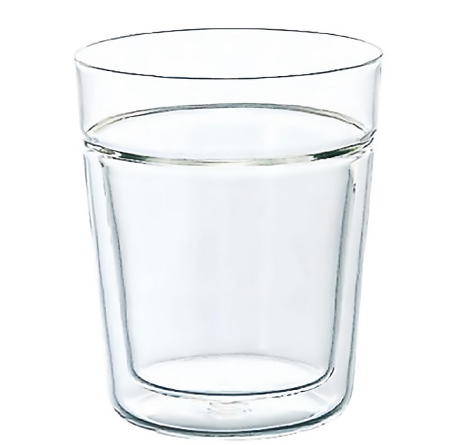 HARIO 好璃奧 雙層玻璃威士忌杯 TRG-260 200g 260ml, 1個