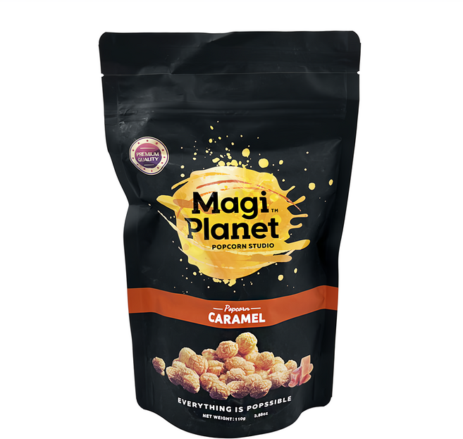 Magi Planet 星球工坊 爆米花 焦糖咖滋 Caramel, 110g, 1包