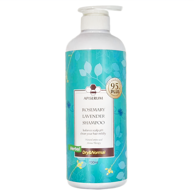 APISERUM 愛比森 迷迭香薰衣草精油洗頭精, 700ml, 1件