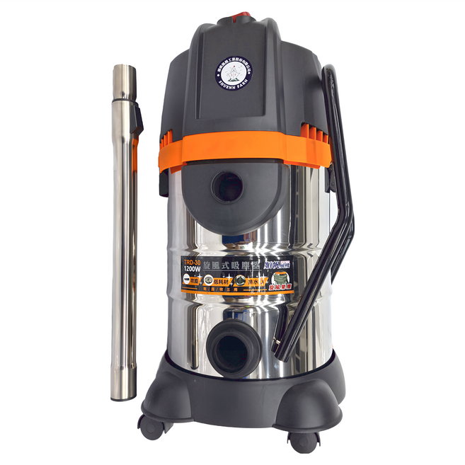 SHUENN FARN 順帆風機 乾濕兩用旋風式吸塵器 TRD-30, Black
