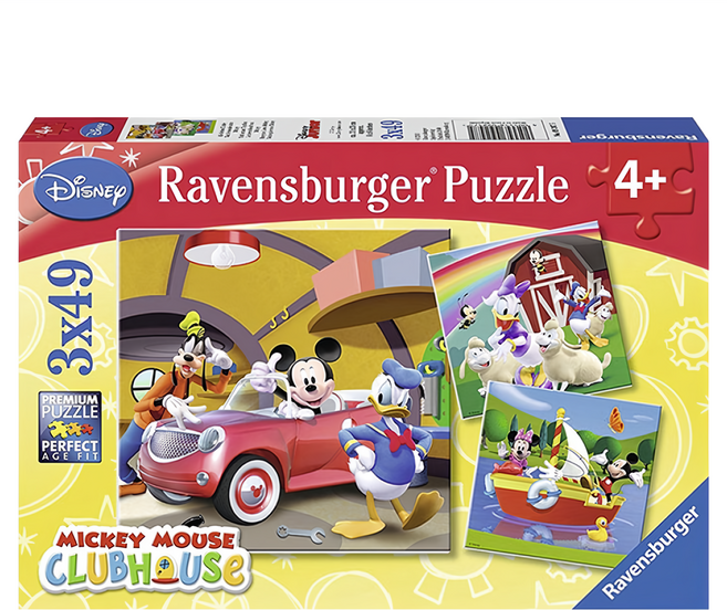 Ravensburger 維寶 經典迪士尼拼圖, 147片, 經典迪士尼, 1盒