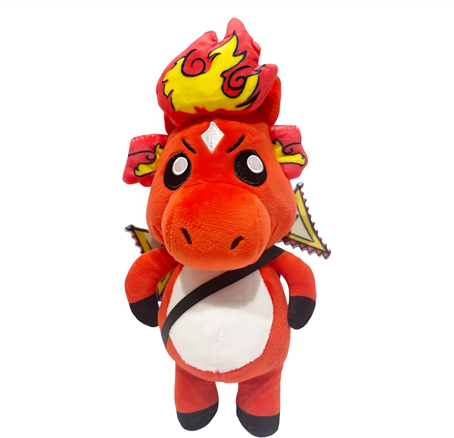 花太太 絨毛娃娃玩偶, 21cm, 赤兔小火馬, 1個