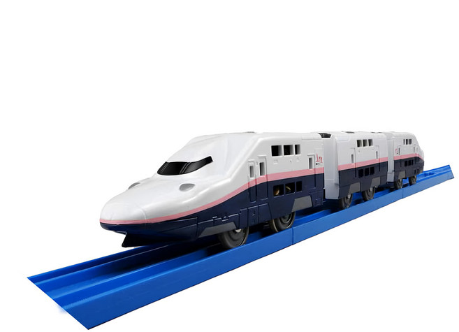 TAKARA TOMY PLARAIL 鐵道王國 S-10 E4系新幹線Max 連結仕樣 838319, 1盒, 藍白色