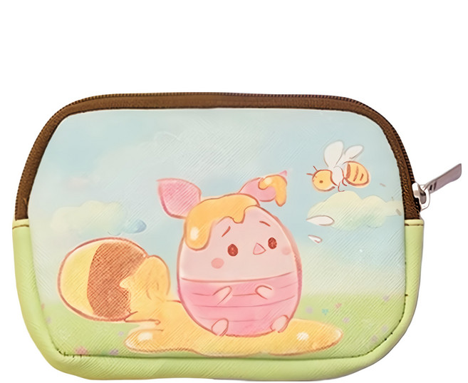 Winnie the Pooh 小熊維尼 Ufufy系列皮革鑰匙零錢包 CA925-2