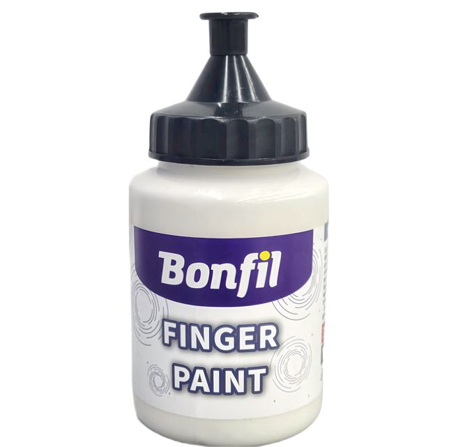 Bonfil 手指彩繪顏料 275ml 水性 無毒 易清洗, 1色