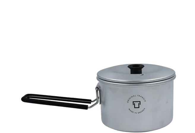 trangia 501050 T-Cup 多用途戶外輕量神杯 附蓋 直徑112 x 67/83mm 111g 500ml, 銀色, 1個