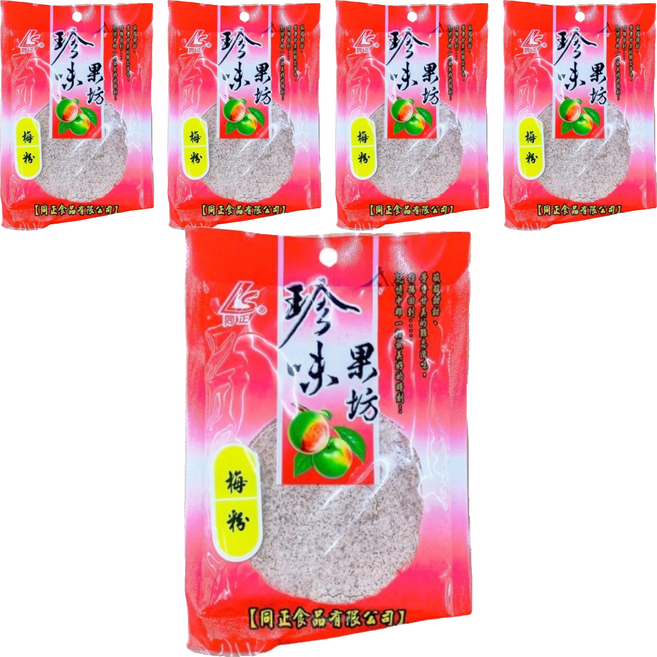 同正 梅粉, 60g, 5包