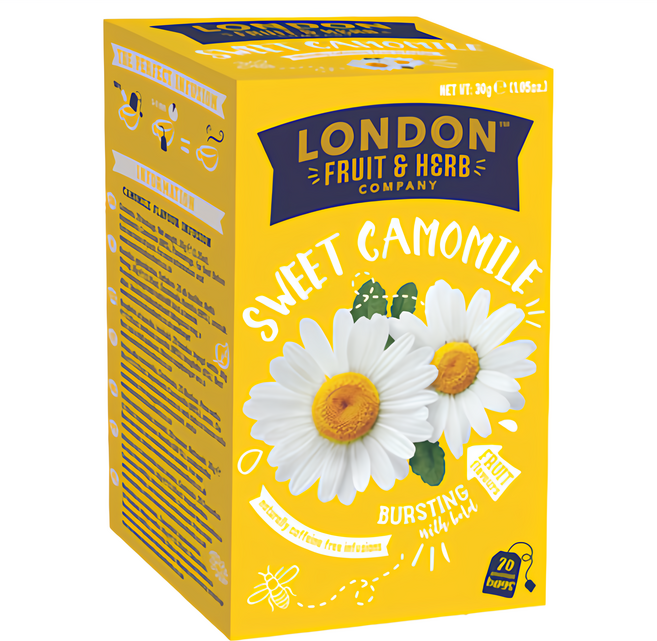 LONDON F&H 芙賀茶 蜜香甘菊, 1.5g, 20包, 1盒