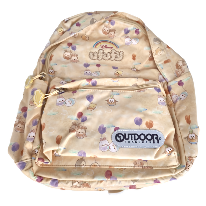 OUTDOOR PRODUCTS Disney 迪士尼 ufufy聯名款後背包 黃色 / 14L