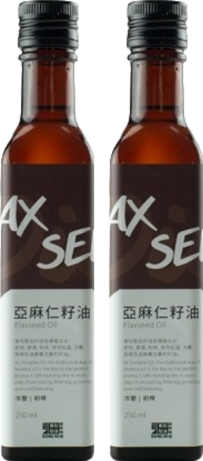 東和製油 亞麻仁籽油, 250ml, 2瓶