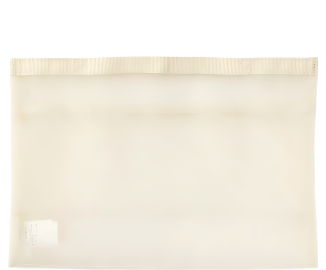MUJI 無印良品 尼龍網眼袋內袋 A4尺寸用, 象牙白, 1個