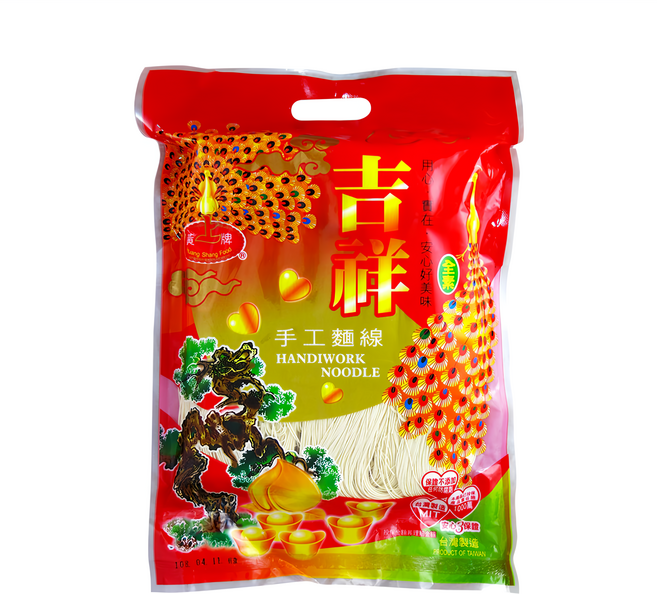 黃上牌 手工麵線, 1.2kg, 1包
