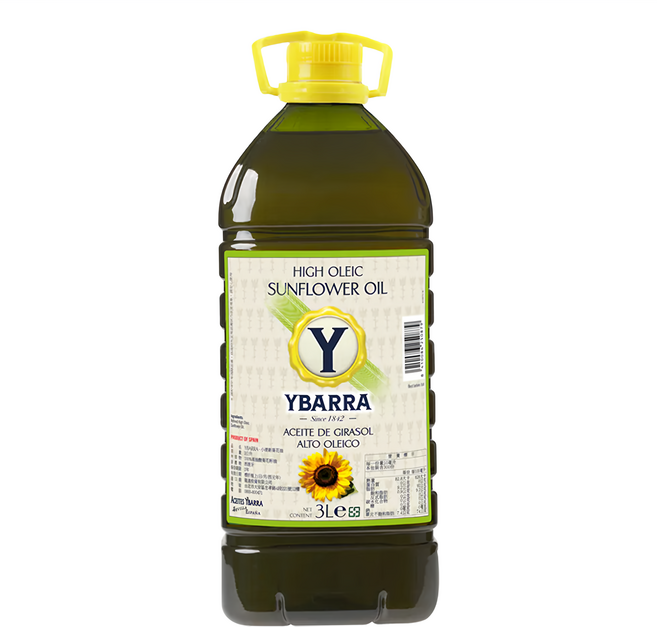 YBARRA 小清新葵花油, 3L, 1桶