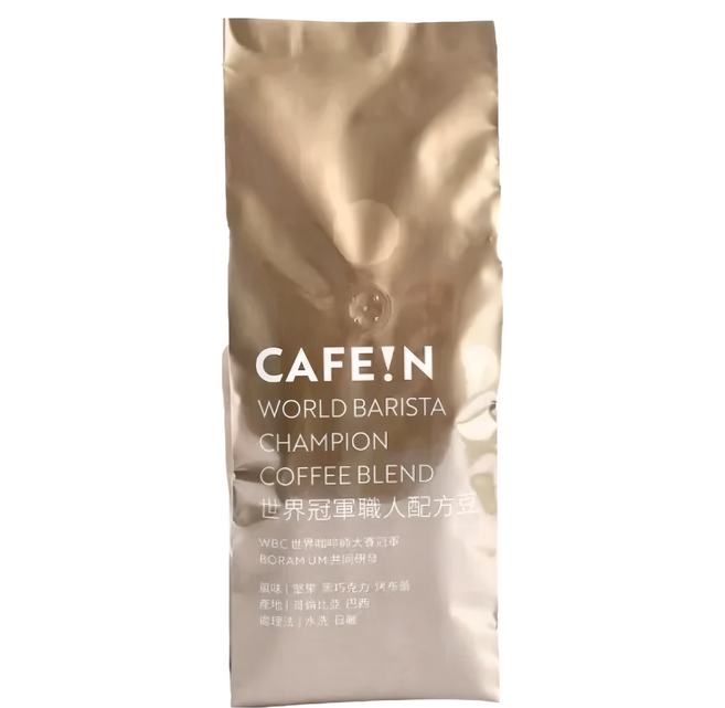 CAFEiN 硬咖啡 世界冠軍職人配方豆, 907g, 1包, 咖啡豆(無研磨)