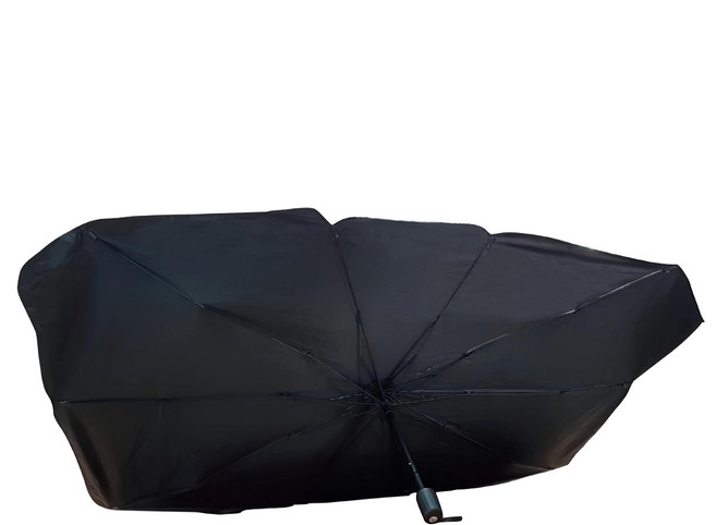 SiNYi 新翊 車用前擋遮陽傘 小 125 x 69cm 適用1600cc以下, 銀色, 1支