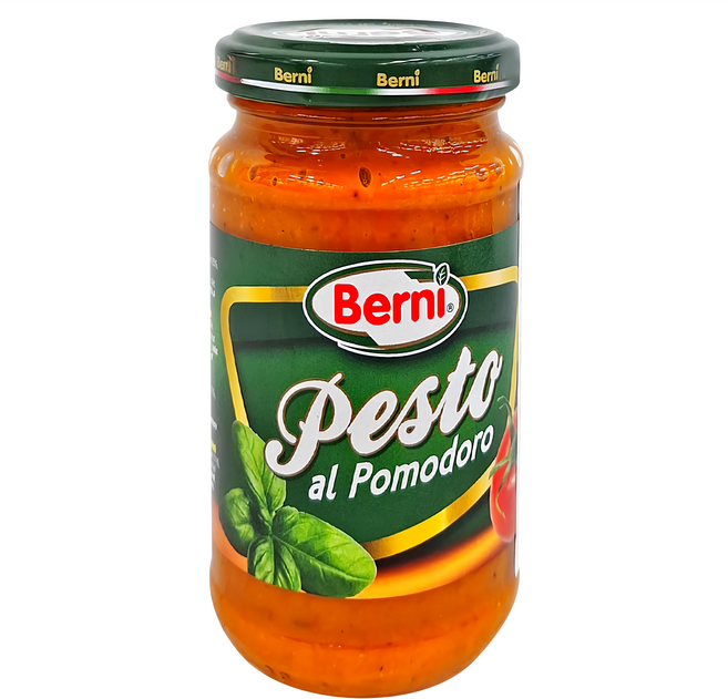 Berni 番茄羅勒醬, 195g, 1罐
