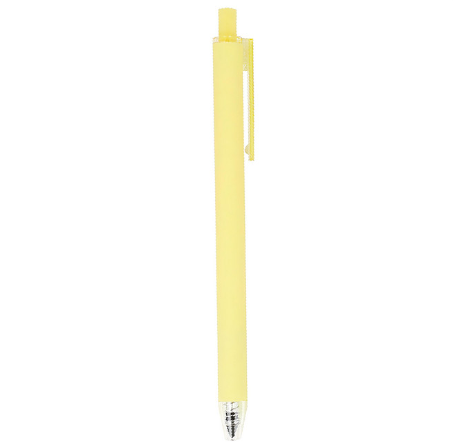 sun-star metacil light knock 按壓式金屬可擦永恆鉛筆 10 x 145mm 黃色 8g, 1支