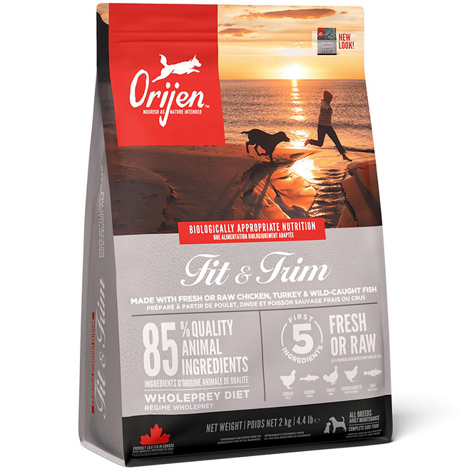 Orijen 歐睿健 台灣公司貨 全齡室內犬 無榖配方 乾飼料, 鮮雞, 2kg, 1袋
