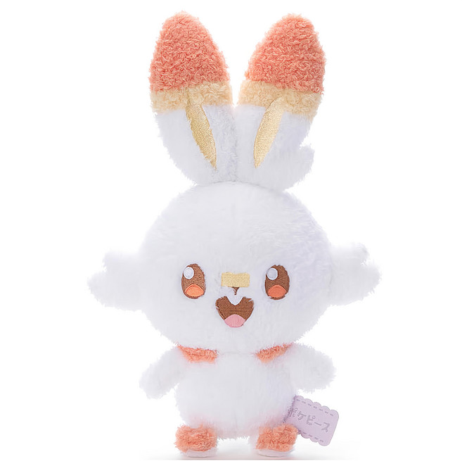 TAKARA TOMY A.R.T.S pokepeace珠鍊絨毛吊飾, 1入, 炎兔兒 多色, 42cm