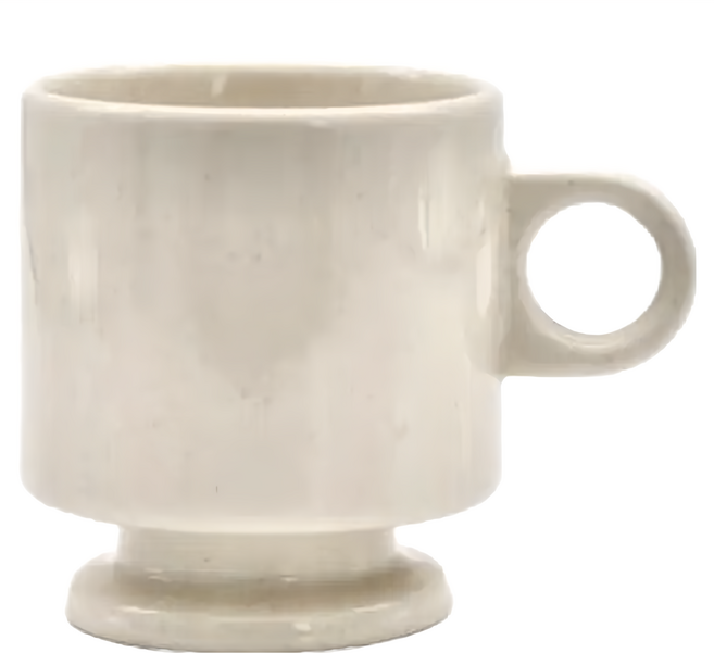 CHIPS mug. Smith 復古馬克杯 240ml, 香草白, 1個