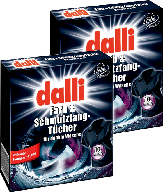 dalli 達麗 洗衣吸色紙 加強版, 2盒