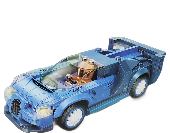Qman 積木 可米 GT 16賽車, 1個
