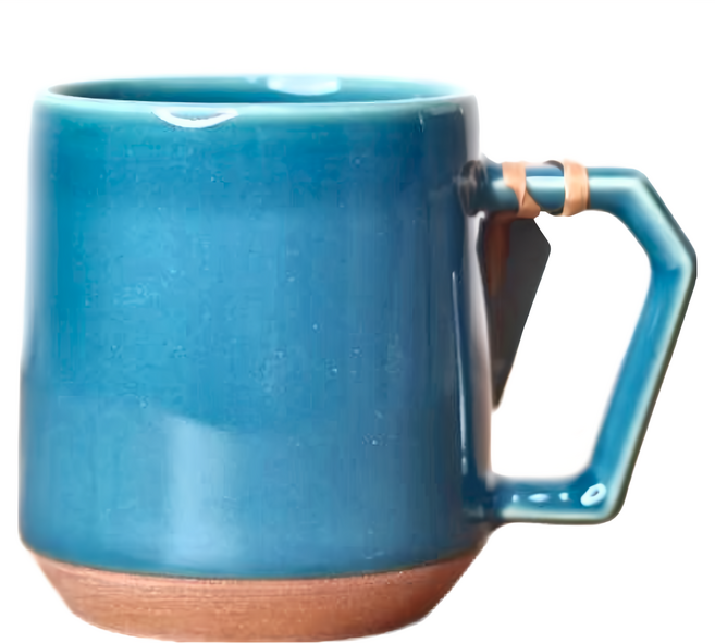 CHIPS mug. 馬克杯 380ml, 藍綠色, 1個