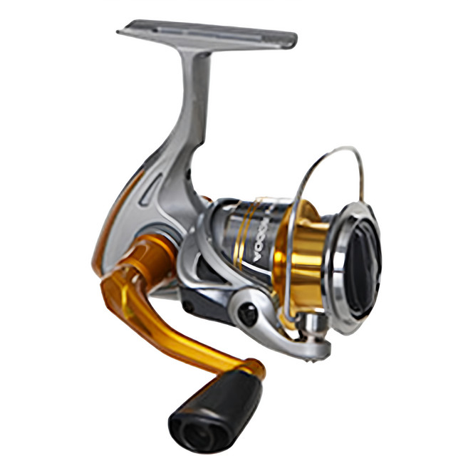okuma 寶熊釣具 猴 紡車式捲線器, MO 2000, 銀色 + 黃色 + 黑色
