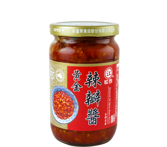 江記 黃金辣瓣醬, 360g, 1罐