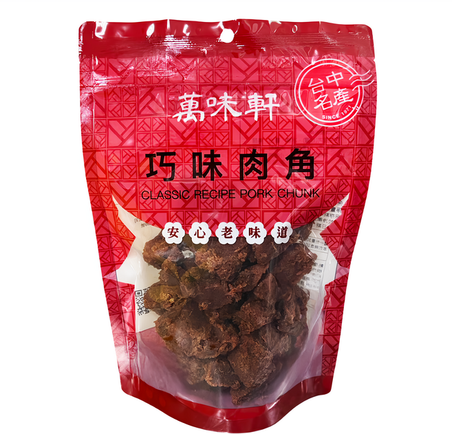 萬味軒 巧味豬肉角, 300g, 1包