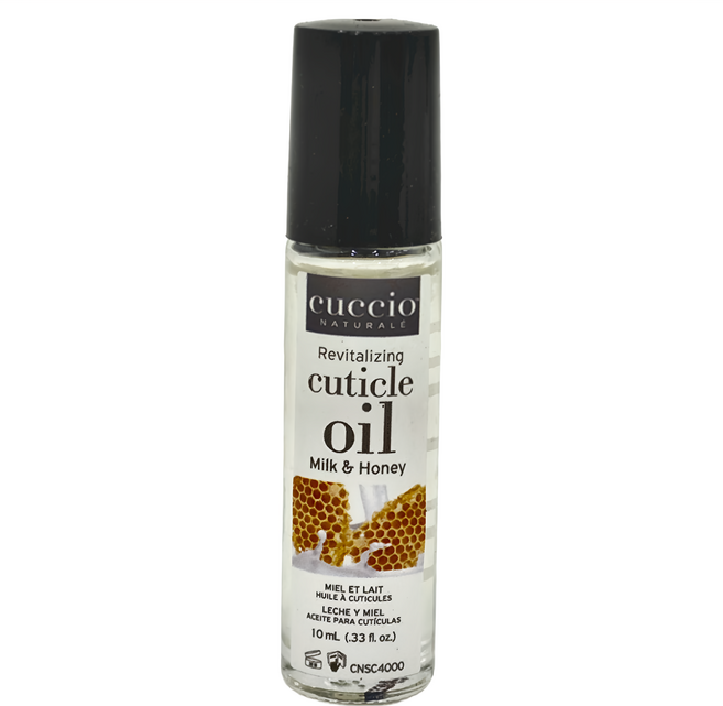 CUCCIO 古希歐 滾珠瓶指緣油 牛奶蜂蜜, 10ml, 1瓶