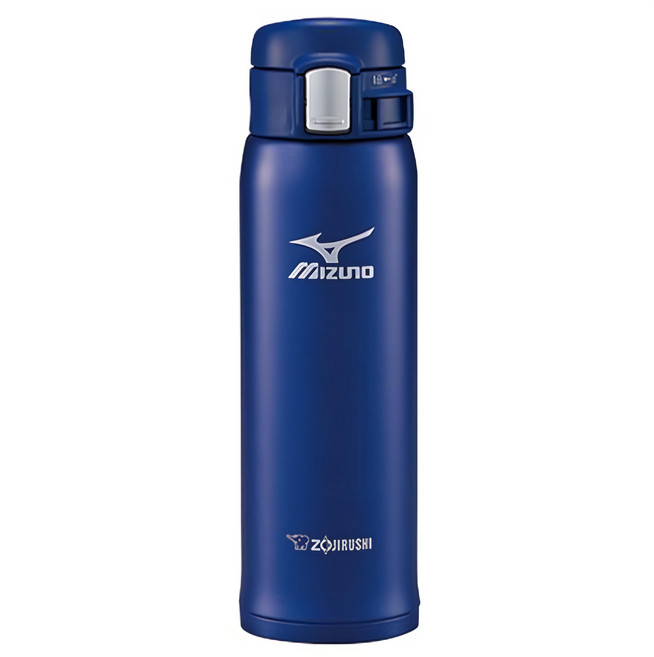 ZOJIRUSHI 象印 Mizuno 不銹鋼真空保溫杯, 海軍藍色, 480ml, 1個