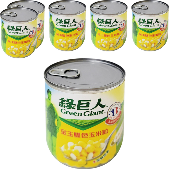 Green Giant 綠巨人 金玉雙色玉米粒, 340g, 6罐