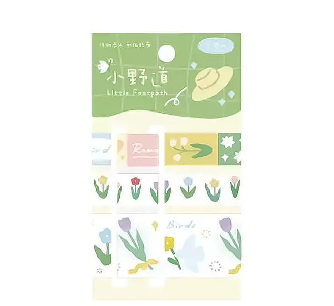 CARD LOVER 信的戀人 白日夢想家紙膠帶 3卷入 2卡, 小野道, 1組