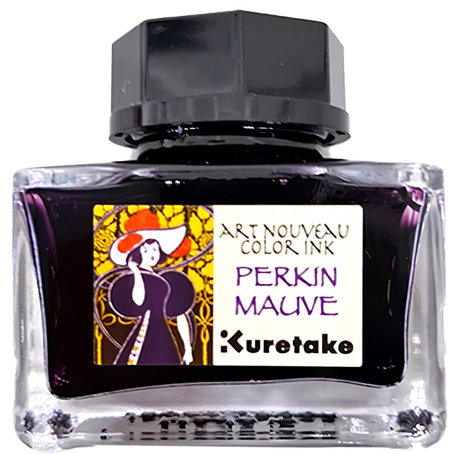 Kuretake 吳竹 ink-cafe 新藝術運動鋼筆墨水 ECF160-538 20ml, 紫紅色, 1瓶