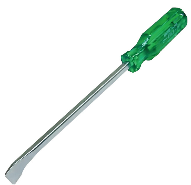 SUNFLAG 新龜 貫通撬鑿起子 斜型 365 175mm 耐用型敲擊起子 適用於家庭和專業維修, 1支