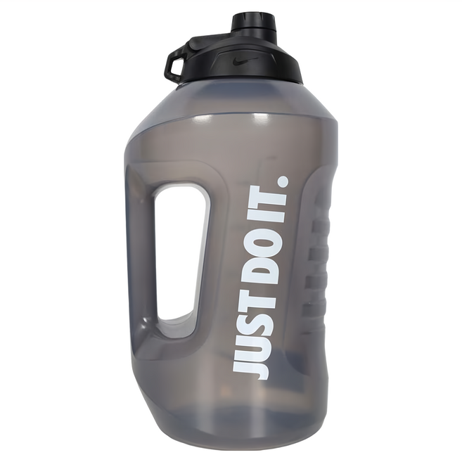 NIKE 耐吉 SUPER JUG 大口徑超容量水壺 465g, 黑色, 3750ml, 1個