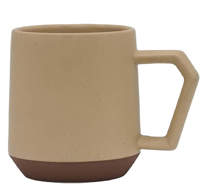 CHIPS mug. 薯片馬克杯 380ml, 噴砂棕, 1個