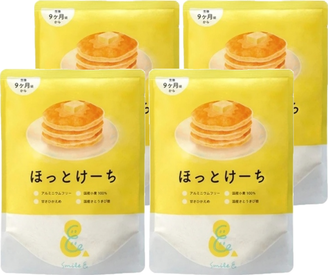 Smile& Soooo S 米製鬆餅粉, 100g, 4包