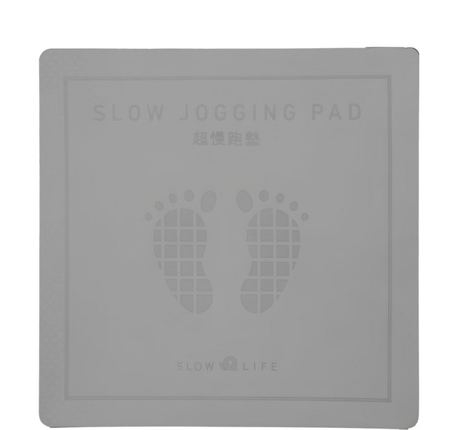SLOW LIFE 方形超慢跑墊 厚款 P24714, 灰色, 1片