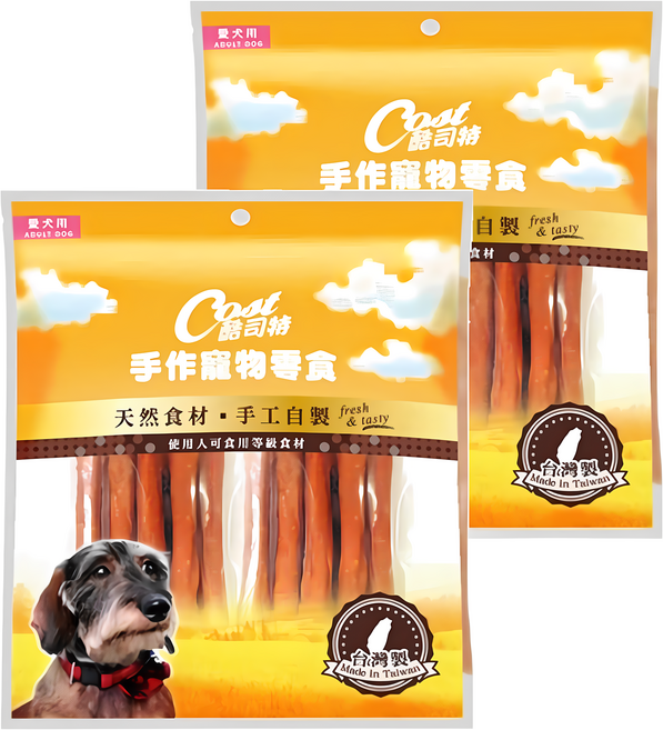 Cost 酷司特 寵物潔牙長棒 D30-08 10入, 雞腿, 2袋