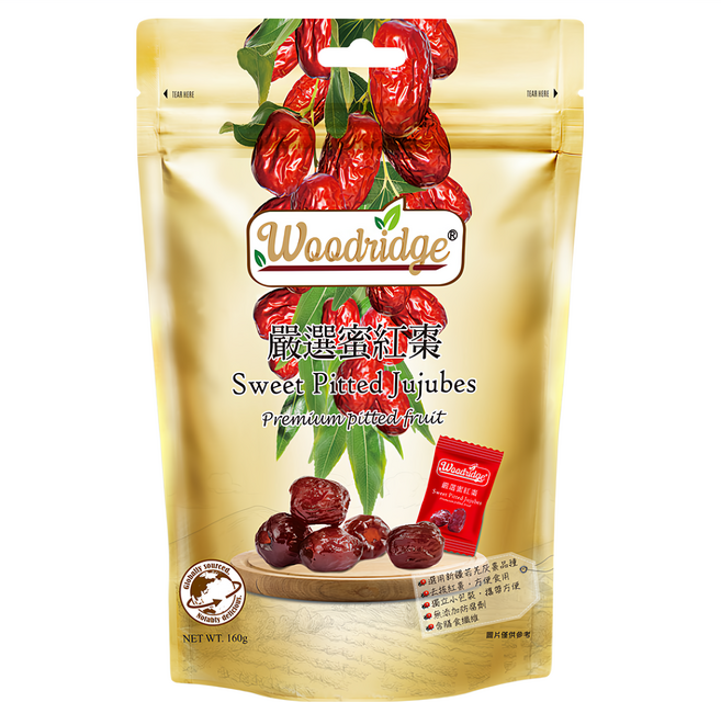 Woodridge 森之果物 嚴選蜜紅棗, 160g, 1包