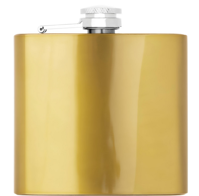 PREMIER HOUSEWARES 隨行酒壺 140ml, 1個, 金色