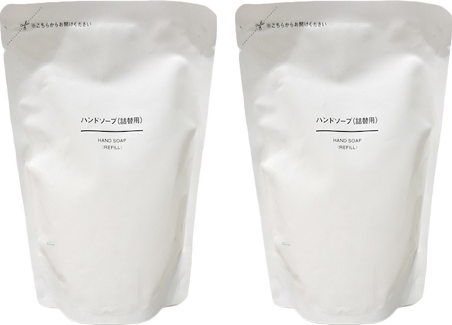 MUJI 無印良品 洗手乳補充包, 230ml, 2包