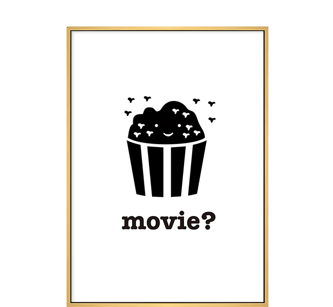 Movie 電影主題海報, 木色